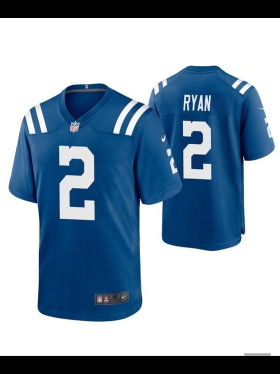 Nike Other - Indianapolis Colts Blue Number 2 Football Jersey - Nike